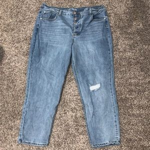 tomgirl cropped jeans